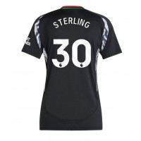 Camiseta Arsenal Raheem Sterling #30 Segunda Equipación Replica 2024-25 para mujer mangas cortas